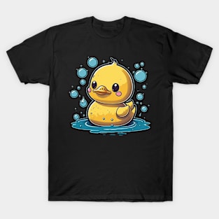 Rubber Duck And Duckling Men Women Kids T-Shirt